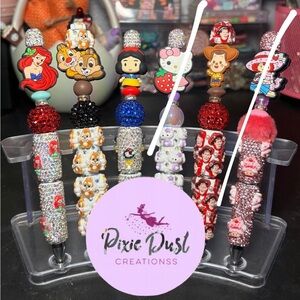 Cartoon character focal writing pens